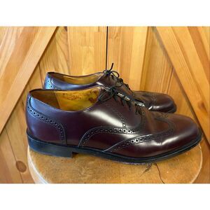 Cole Haan Harrison Wingtip Lace Tie Up Dress Shoe Size 10 Leather